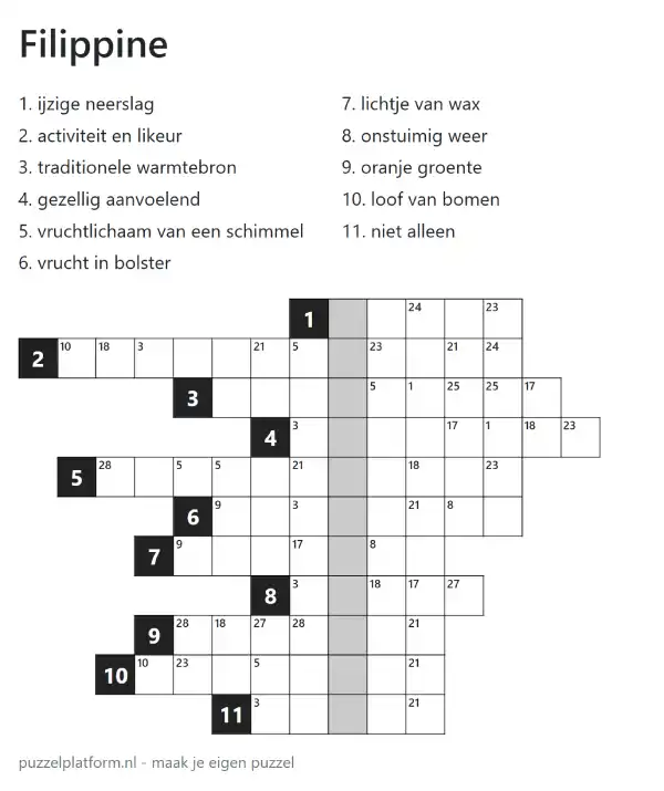 Filippine voorbeeld