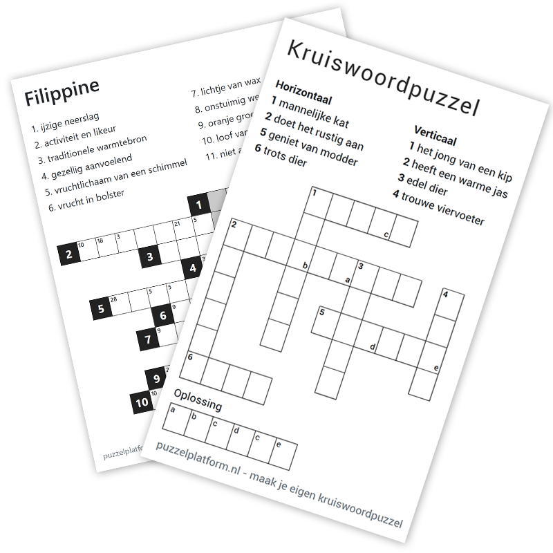 Puzzels homepage